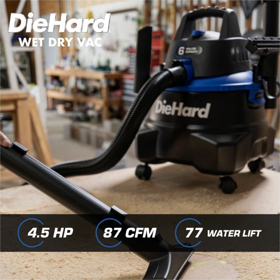 DieHard 6-Gallon 4.5 HP Wet/Dry Vacuum