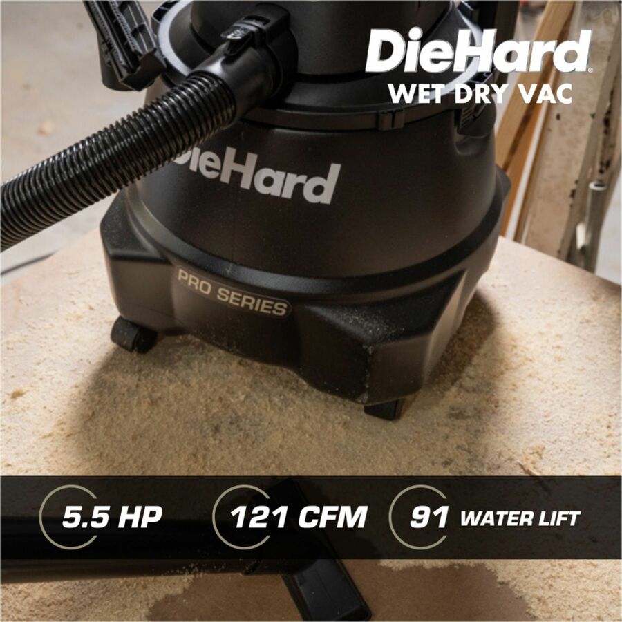 DieHard 9-Gallon 5.5 HP Pro Wet/Dry Vacuum