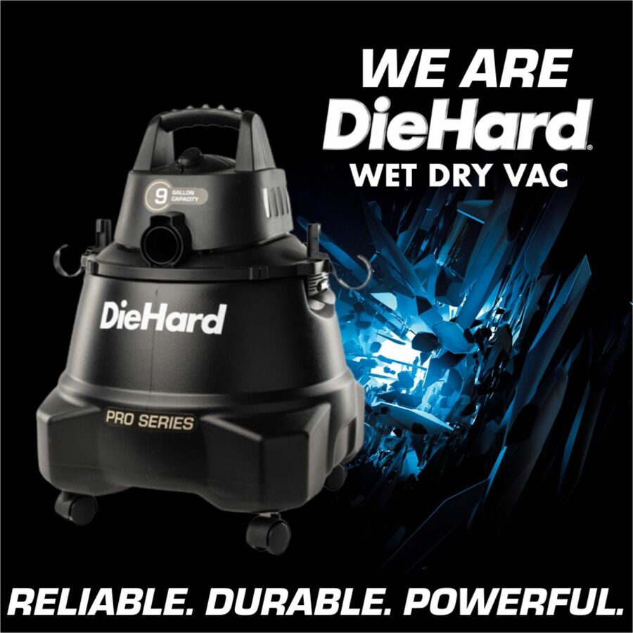DieHard 9-Gallon 5.5 HP Pro Wet/Dry Vacuum