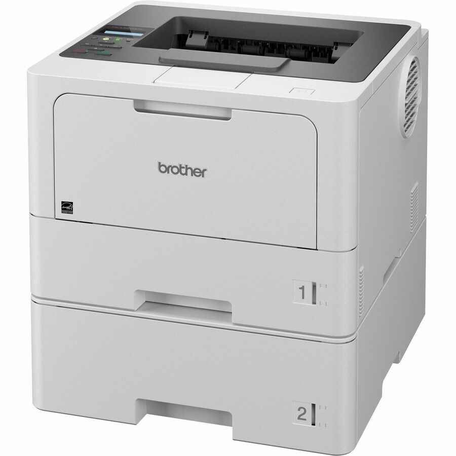 Brother HL-L5210DW Monochrome Wireless Laser Printer, 48 ppm, 1200 x 1200 dpi, Automatic Duplex, 870-Sheet Input, Ethernet, Wi-Fi, LCD, 256MB Memory, 1 Each