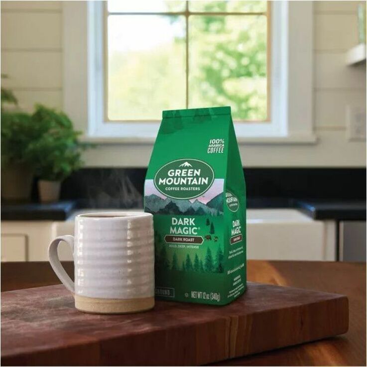Dark - Whole Bean, Bag - Dark Magic - Kosher - 6 / Carton