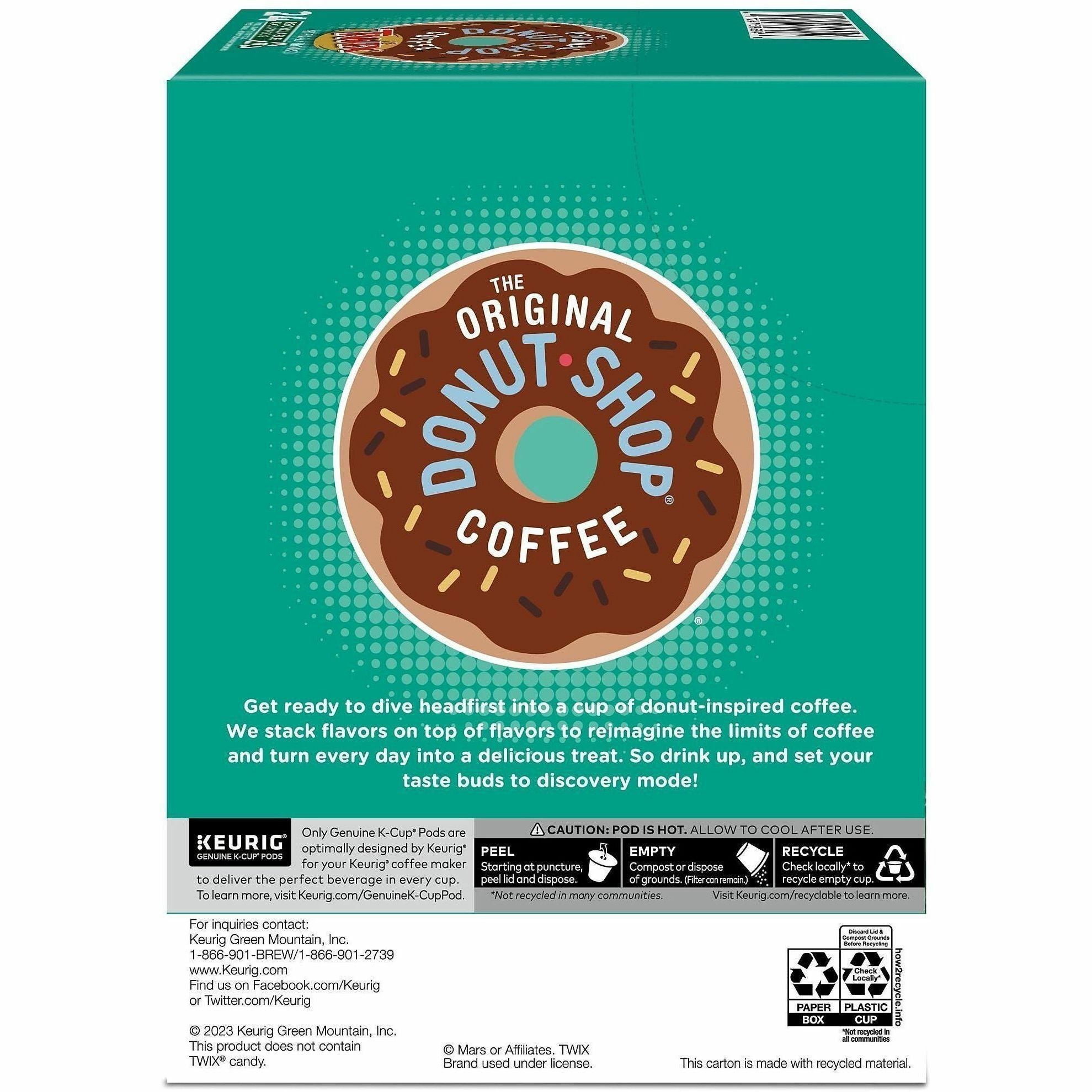 Compatible with Keurig K-Cup Brewer - Light - 24 K-Cup - K-Cup, Pod - Twix - Kosher - 4 / Carton