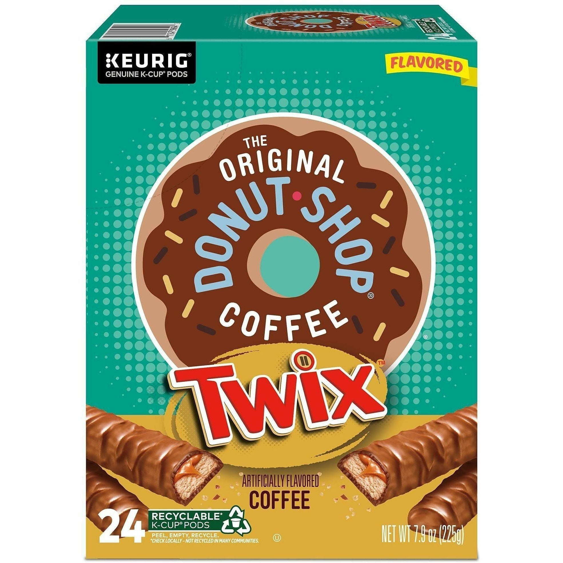 Compatible with Keurig K-Cup Brewer - Light - 24 K-Cup - K-Cup, Pod - Twix - Kosher - 4 / Carton