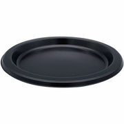Picnic, Party, Breakroom - Disposable - Black - Plastic Body - Round - 125/Pack - 8 / Carton