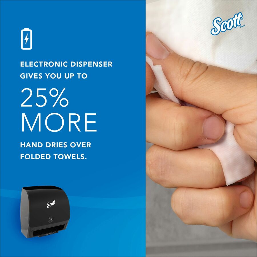 7.2" Height x 11.8" Width x 12.4" Depth - Plastic - Black - Automatic, Compact, Hygienic, Wall Mountable, Touch-free, Dirt Resistant, Impact Resistant, Translucent - 1 Carton