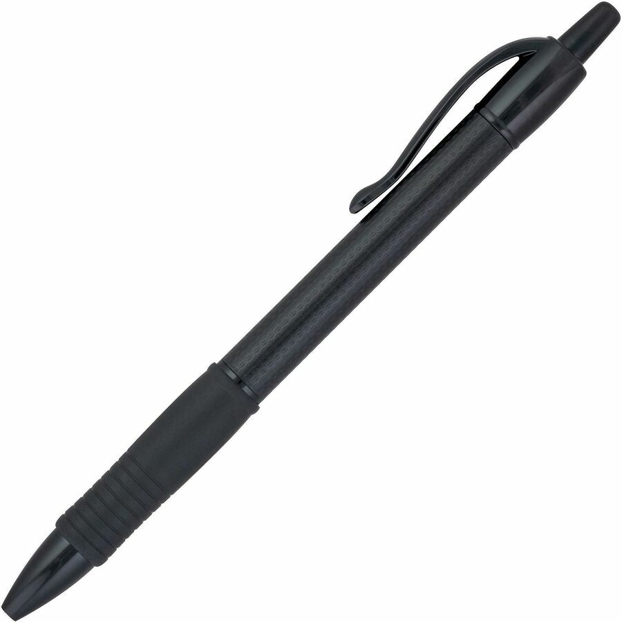 Pilot Gel Pens - 0.7 mm Fine Pen Point - Refillable - Black Ink - Gel-based - Tungsten Carbide Tip - 1 Dozen