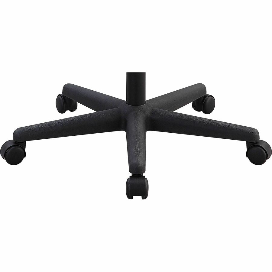 NuSparc Multi-Task Chair - Fabric Back Material - 5-star Base - Black - 1 Each