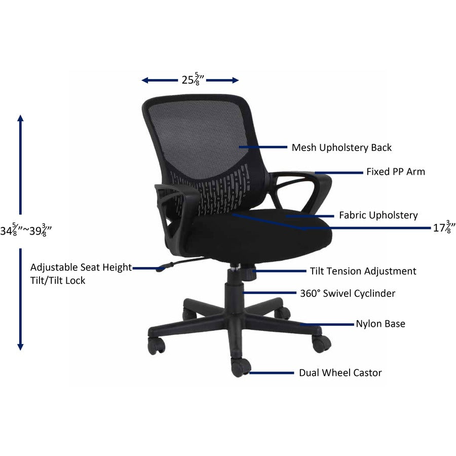 NuSparc Mid-back Mesh Task Chair