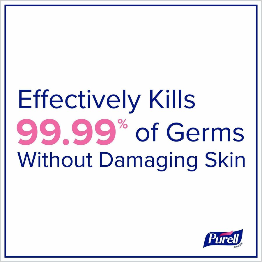 PURELL Advanced Hand Sanitizer Foam Refill, 1.27 Quart, Touchless Dispenser, Clear, Non-drying, Dye-free, Bio-based, Refillable, 2/Carton
