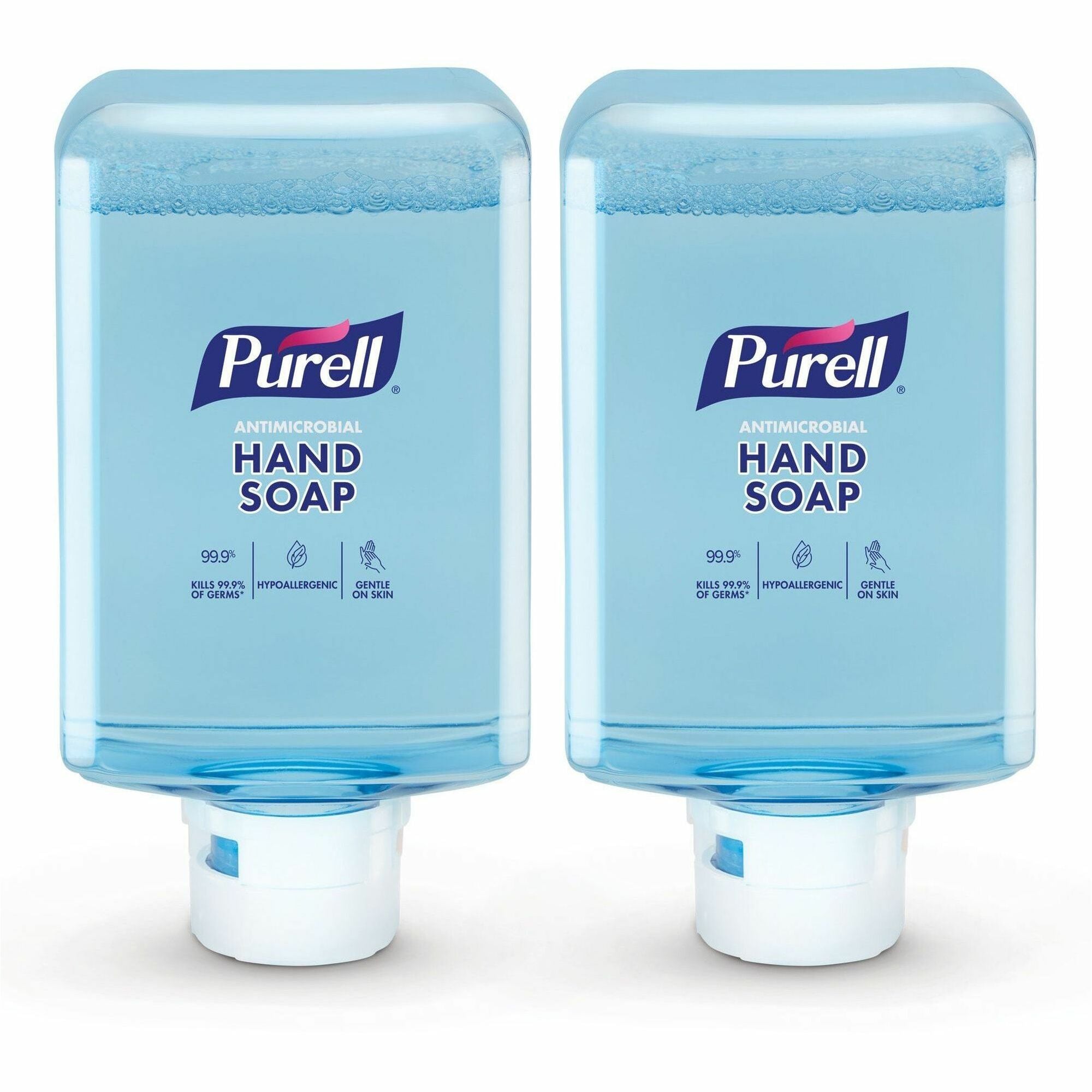 1.27 quart - Touchless Dispenser - Kill Germs, Dirt Remover, Soil Remover - Hand - Moisturizing - Clear - Dye-free, Phthalate-free, Paraben-free, Triclosan-free, Bio-based, Scented - 2 / Carton