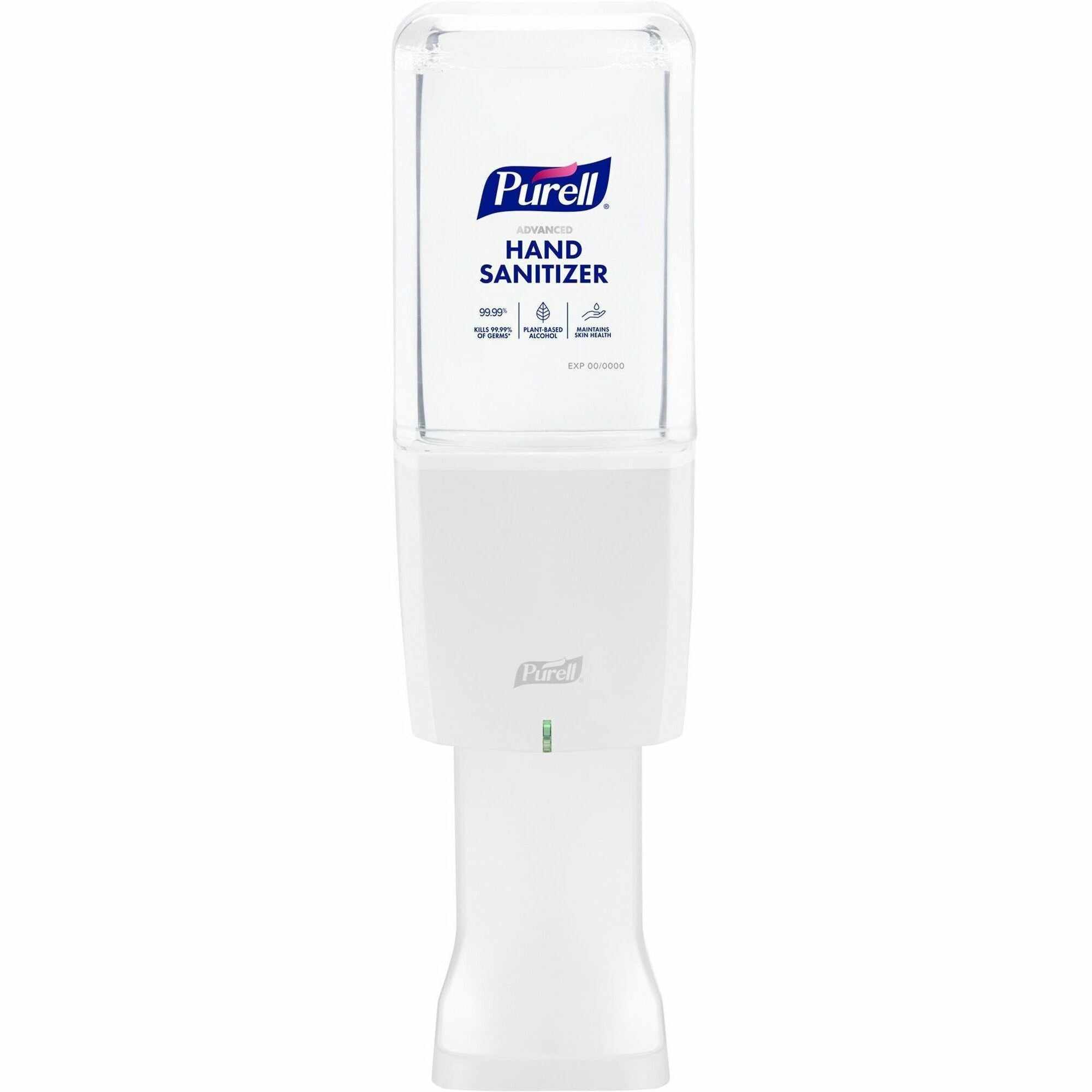 PURELL&reg; ES10 Automatic Hand Sanitizer Dispenser - Automatic - 1.27 quart Capacity - Support AA Battery - Refillable, Touch-free, Wall Mountable - White - 1 Each