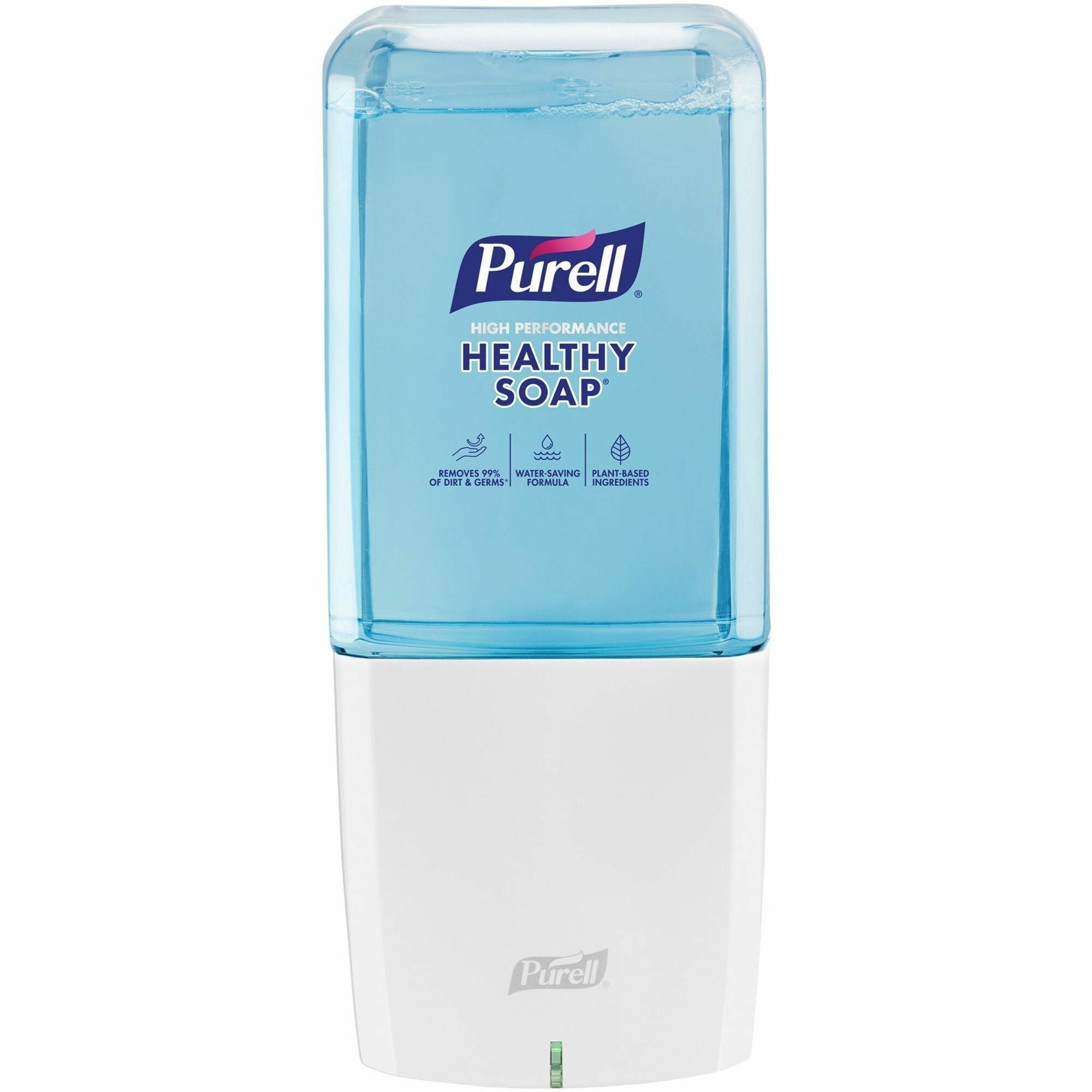 PURELL&reg; ES10 Automatic Hand Soap Dispenser - Automatic - 1.27 quart Capacity - Support AA Battery - Refillable, Touch-free, Wall Mountable - White - 1 Each