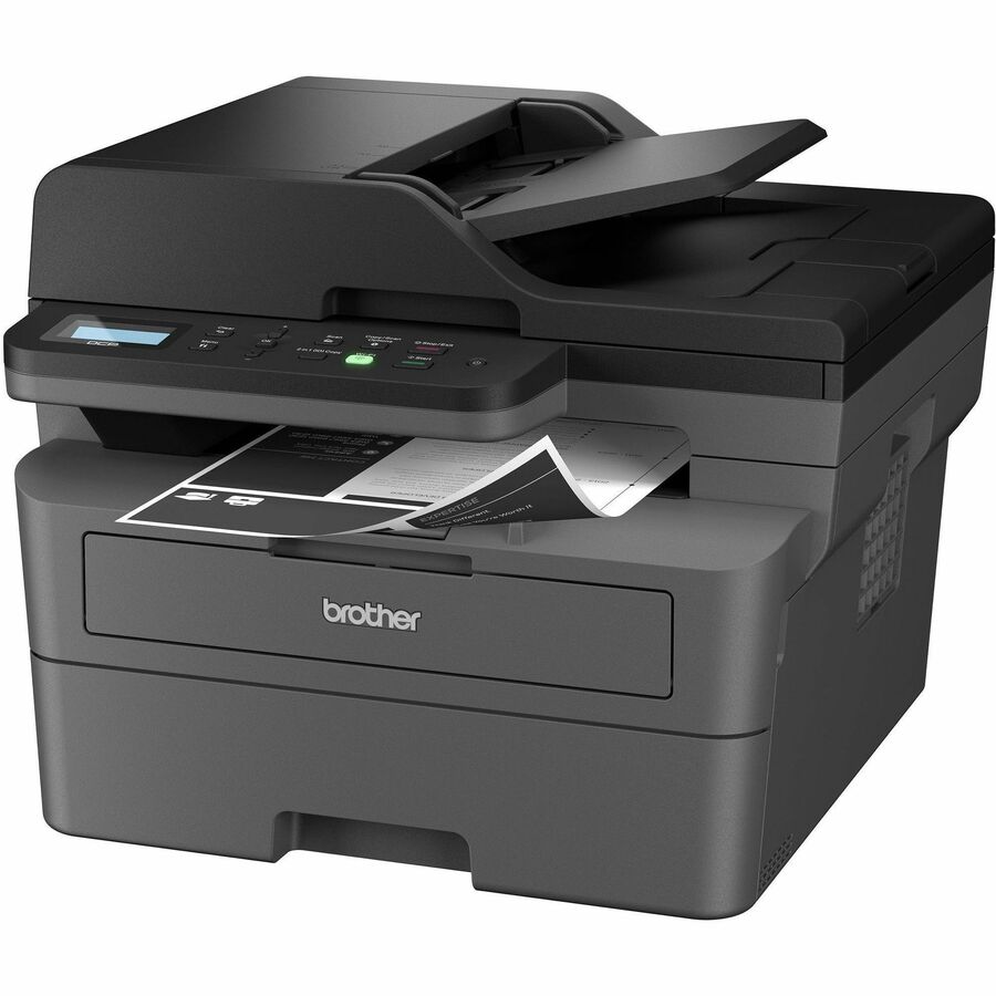 Copier/Printer/Scanner - 23.6 ppm Mono Print - 1200 x 1200 dpi Print - Automatic Duplex Print - Wireless LAN - Apple AirPrint, Mopria - USB - For Plain Paper Print - 1 Each