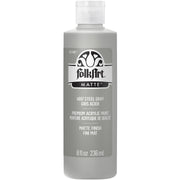 Acrylic Paint Matte, 8oz., Steel Gray