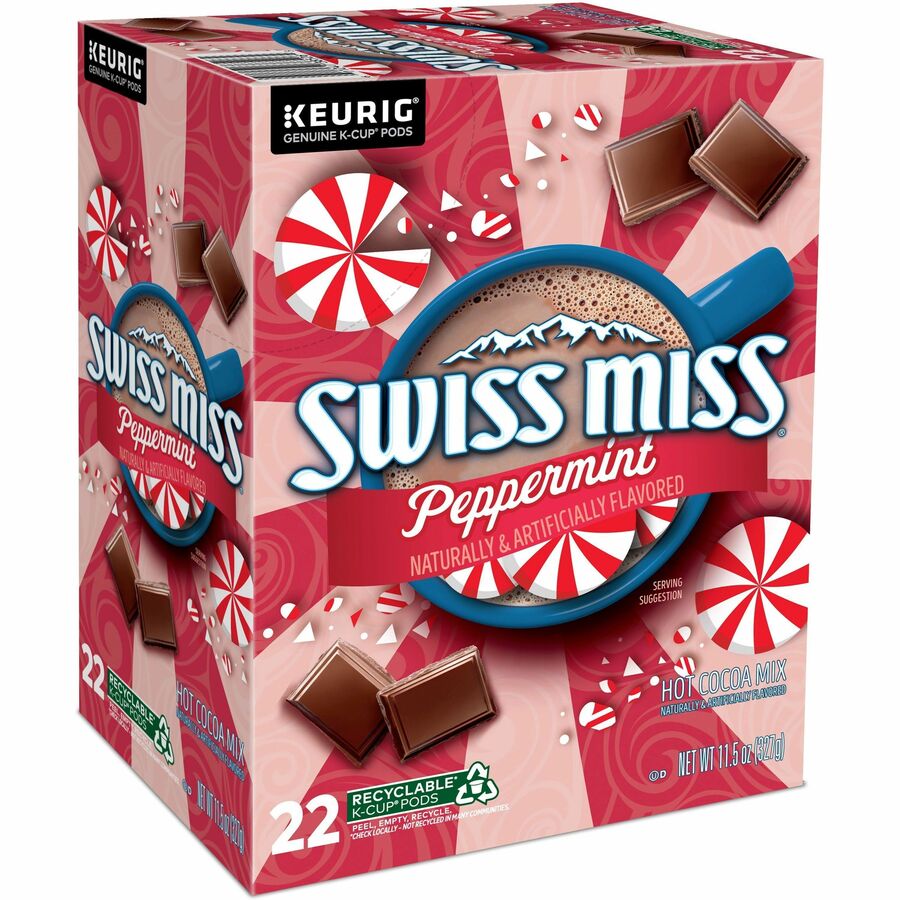 Swiss Miss&reg; K-Cup Peppermint Hot Cocoa
