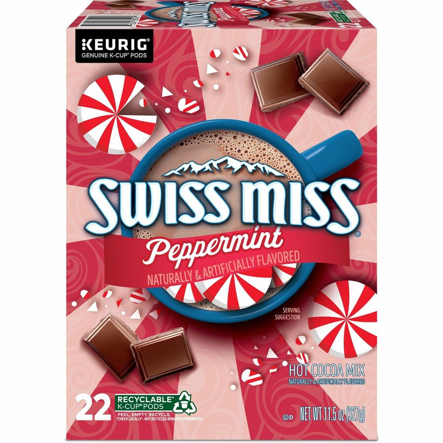 Swiss Miss&reg; K-Cup Peppermint Hot Cocoa