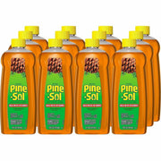 Pine-Sol Multi-Surface Cleaner - For Multi Surface - Concentrate - Liquid - 14 fl oz (0.4 quart) - Original Scent - Deodorize, Disinfectant, Dilutable - Yellow - 12 / Carton