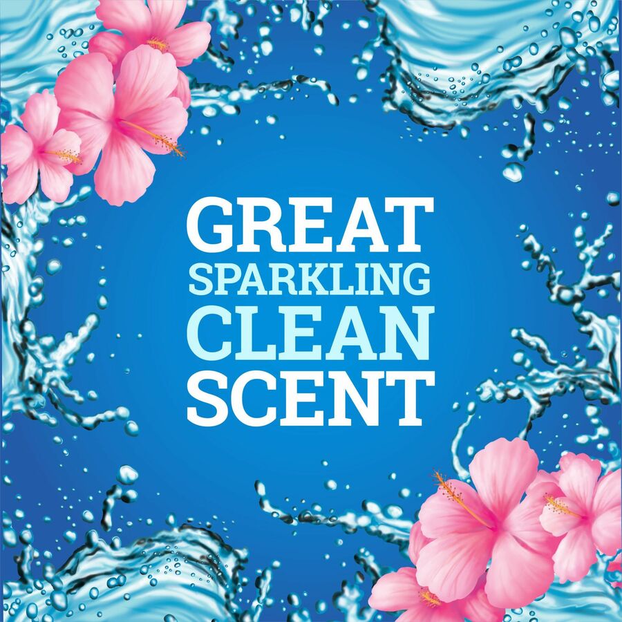 CloroxPro Pine-Sol Multi-Surface Cleaner, Concentrate, Liquid, Sparkling Wave Scent, Blue, 80 fl oz Bottles, 3 per Carton