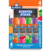 Elmer's Scented Glue Sticks, Tropical Mix, 0.21 oz Each, 4 Pack