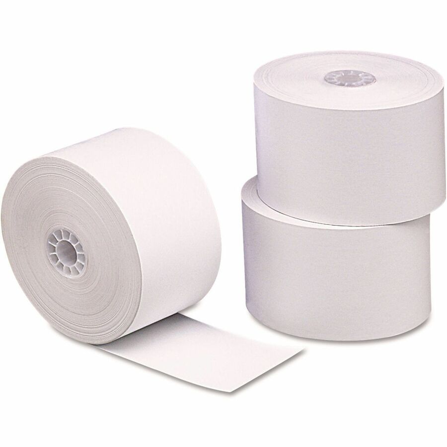 ICONEX Printable Paper, Abrasion Resistant, White, 1.75" x 230 ft, 10 Rolls per Pack