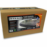 Quick Dam Flood Barriers, 3.5" Height, Black, 5 per Carton