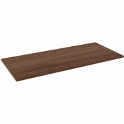 Lorell Multipurpose Tabletop, 30" x 66" x 1", Band Edge, Walnut Laminate, Rectangle, 1 Each