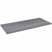 Lorell Multipurpose Tabletop, 30" x 66" x 1", Band Edge, Weathered Charcoal Laminate, Rectangle, 1 Each