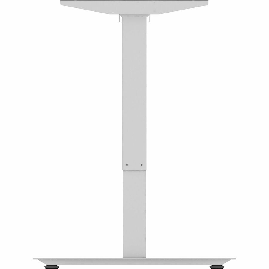 Lorell Sit-to-Stand Two-Tier Base - Silver Two-tier Base - 275 lb Capacity - Height Adjustable - 45.10" Height - Assembly Required - 1 Each