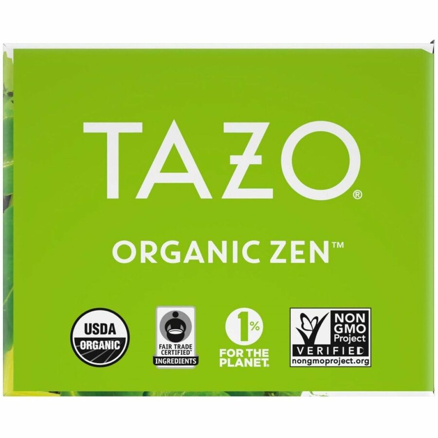 Green Tea - Caffeinated - Organic - 16/Box - 6 / Carton