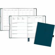 At-A-Glance Foundation Undated Weekly Monthly Planner, Blue, Small, 5 1/2" x 8 1/2"