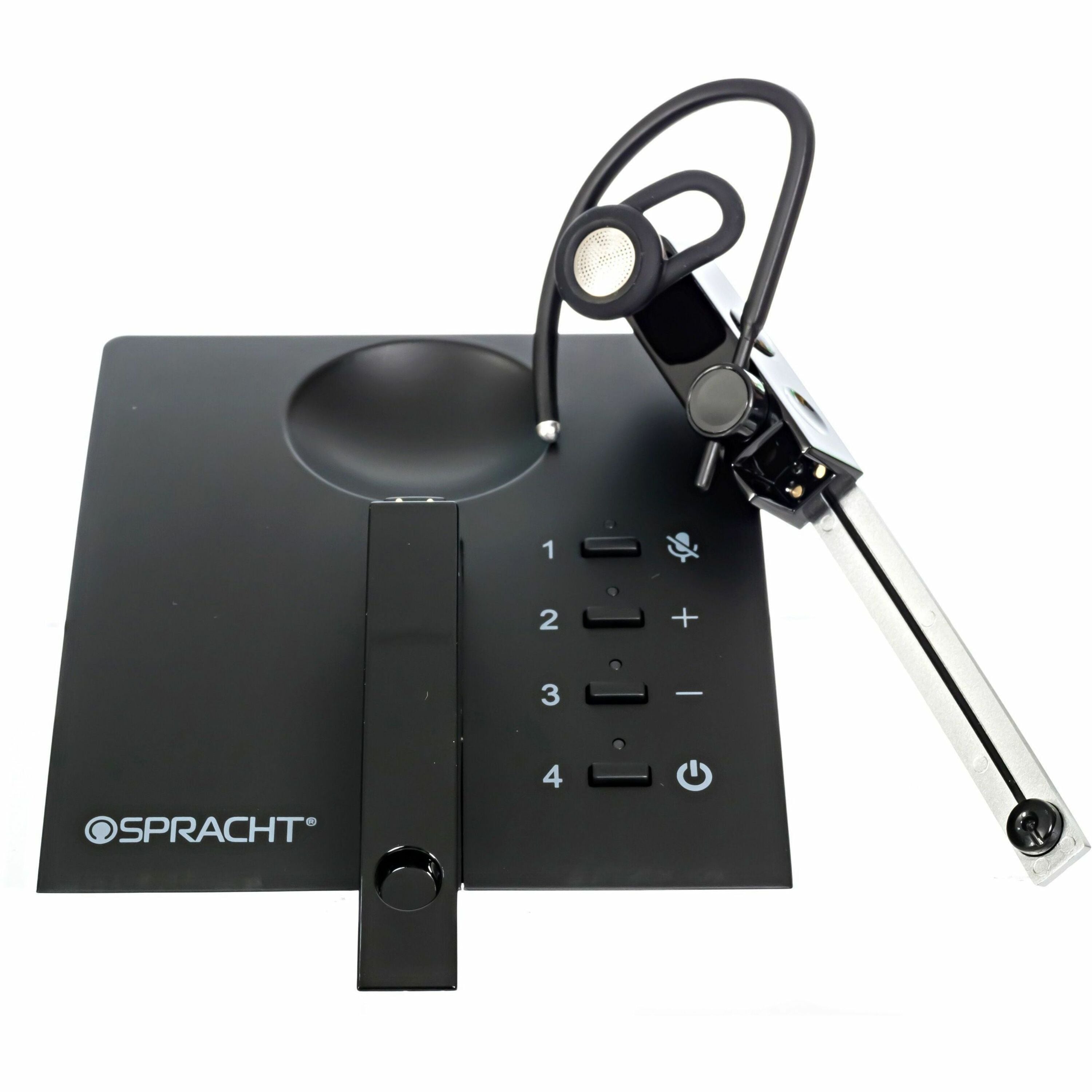 Mono - Wireless - Bluetooth - Over-the-ear - Matte Black