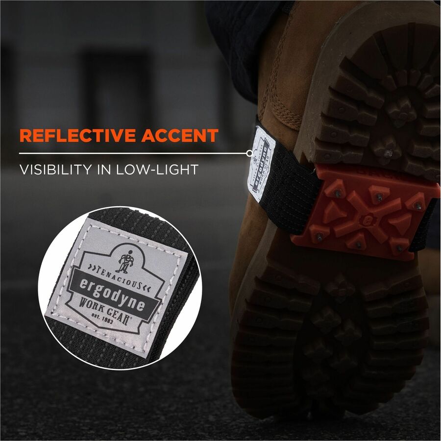 for Boot, Shoe - Elastic, Rubber - Orange