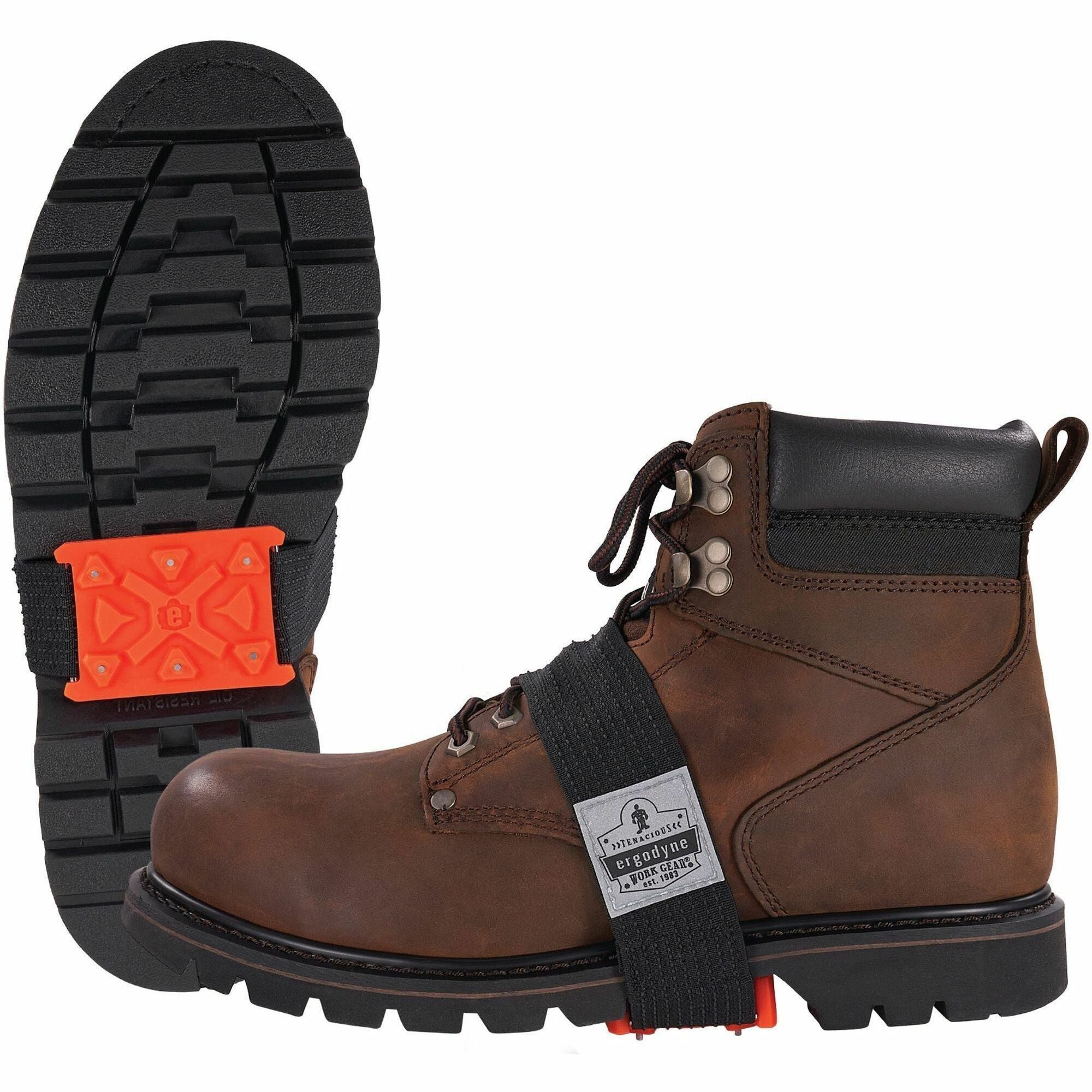 for Boot, Shoe - Elastic, Rubber - Orange