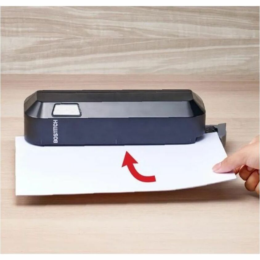 20 Sheet of 20lb Paper - 9/32" Punch Size - Steel - Black