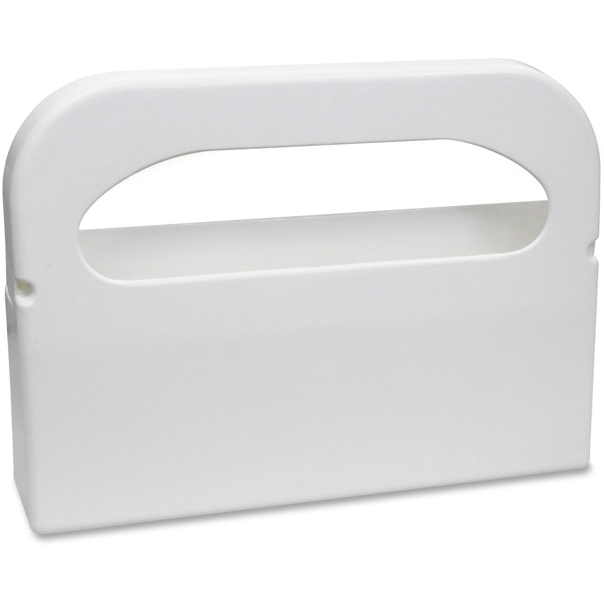 Half-fold - 250 x Toilet Seat Cover Half-fold - Plastic - White - Durable, Tear Resistant - 2 / Pair