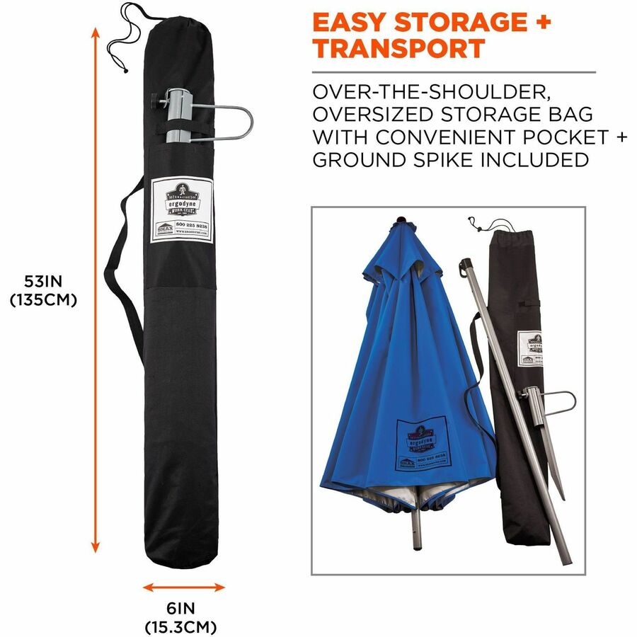 Ergodyne SHAX 6100 Lightweight Work Umbrella