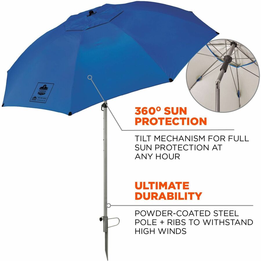Ergodyne SHAX 6100 Lightweight Work Umbrella