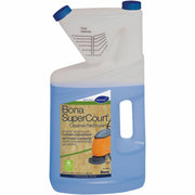 For Wood Floor, Gym, Hardwood Floor - 128 fl oz (4 quart) - Characteristic Scent - Residue-free, Easy to Use - Blue