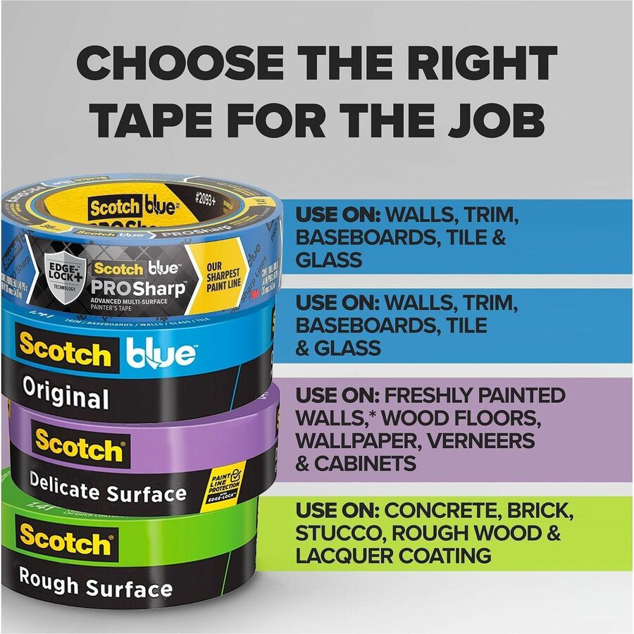 60.10 yd Length x 1.41" Width - Green - Damage Resistant - For Rough Surface, Brick, Concrete, Stucco, Painting, Holding, Industrial, Carpet, Unfinished Wood, Vinyl - 1 Roll