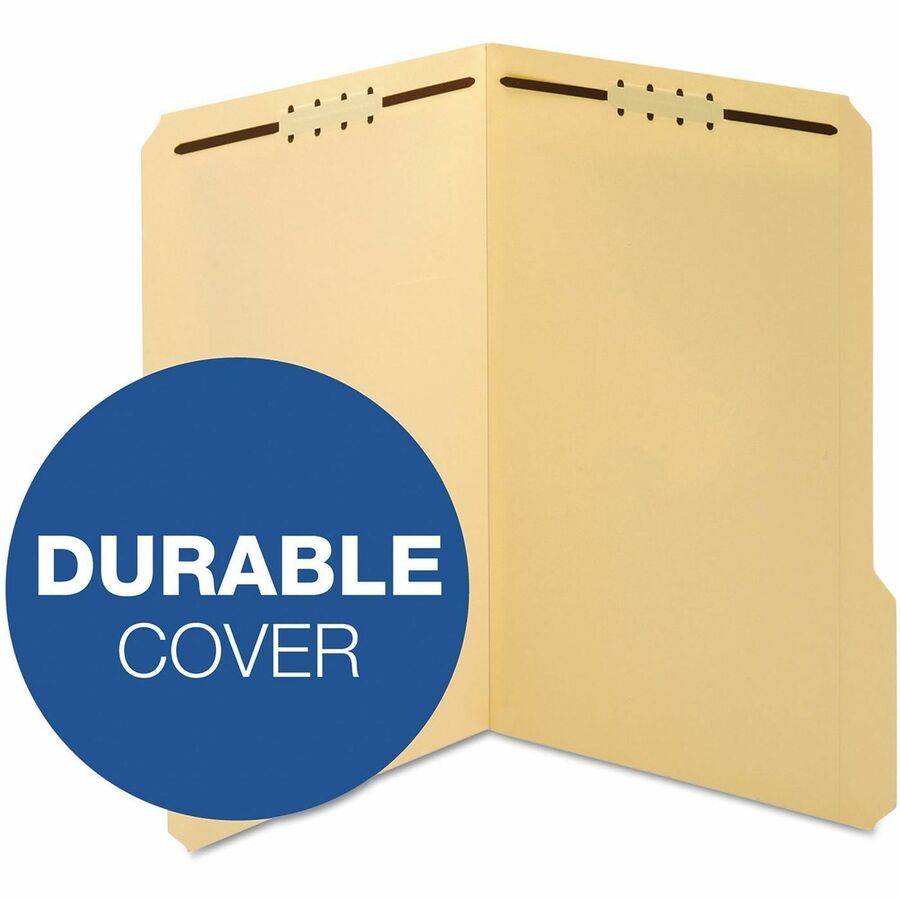 150 Sheets Capacity - 3/4" Expansion - 2 Fastener(s) - 2" Fastener Capacity - Assorted Tab Position - 11 pt. - Manila - Manila - Heavy Duty, Durable, Bend Resistant, Tear Resistant, Rigid - 0% Recycled - 50 / Box