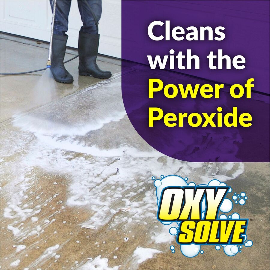 Simple Green Concrete/Driveway Cleaner Concentrate - For Concrete, Patio, Masonry - Concentrate - Liquid - 128 fl oz (4 quart) - Bleach-free, Fast Acting, Non-flammable - Purple - 1 Each