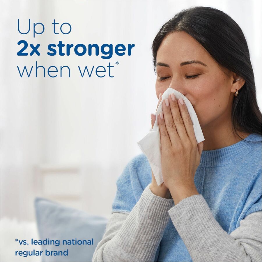 Puffs Ultra Soft Facial Tissue - Purple/ - 1 Box