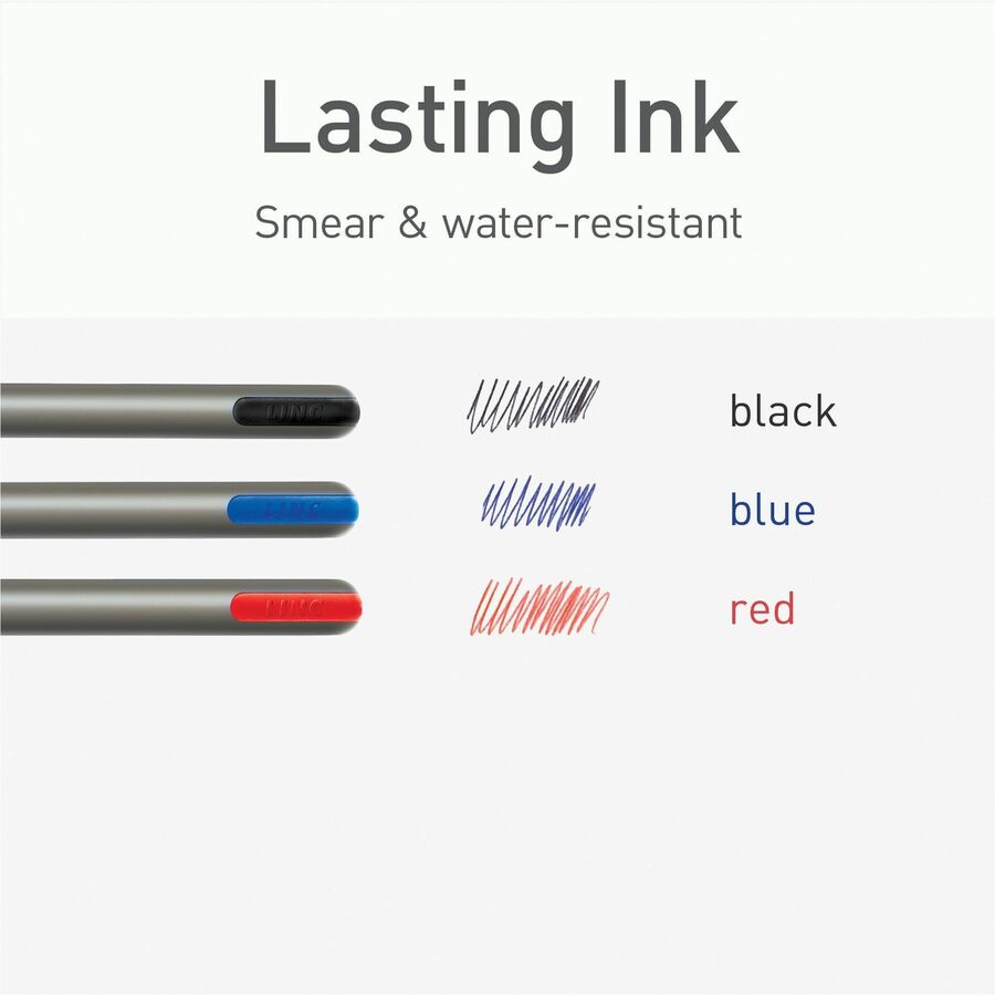 Pentonic Ballpoint Pen Set - 1 mm Pen Point - Multi Ink - Nickel Silver Tip - 25 / Box
