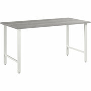 Bush Business Furniture Hustle 60W x 30D Computer Desk with Metal Legs, Platinum Gray, 1 Each