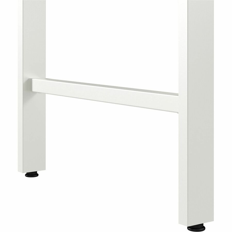Bush Business Furniture Hustle 72W x 30D Computer Desk with Metal Legs, Natural Elm Finish, 1 Each