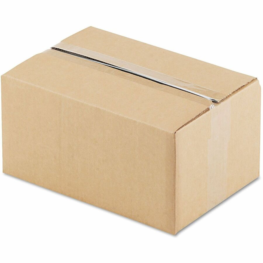 Universal Shipping Case, Corrugated Kraft, Brown, 12" x 8" x 6", Flap Closure, 25/Bundle