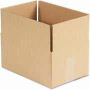 Universal Shipping Case, Corrugated Kraft, Brown, 12" x 8" x 6", Flap Closure, 25/Bundle