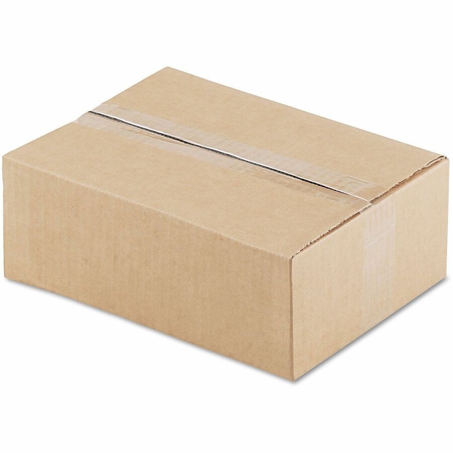 Universal Shipping Case, Corrugated Kraft, Brown, 12" x 9" x 4", Flap Closure, 25/Bundle