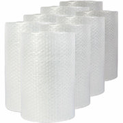Universal Cushion Wrap, 24" x 50 ft x 100 mil, Perforated, Cushioned, Lightweight, Flexible, Shock/Vibration/Abrasion Resistant, Clear, 8/Carton