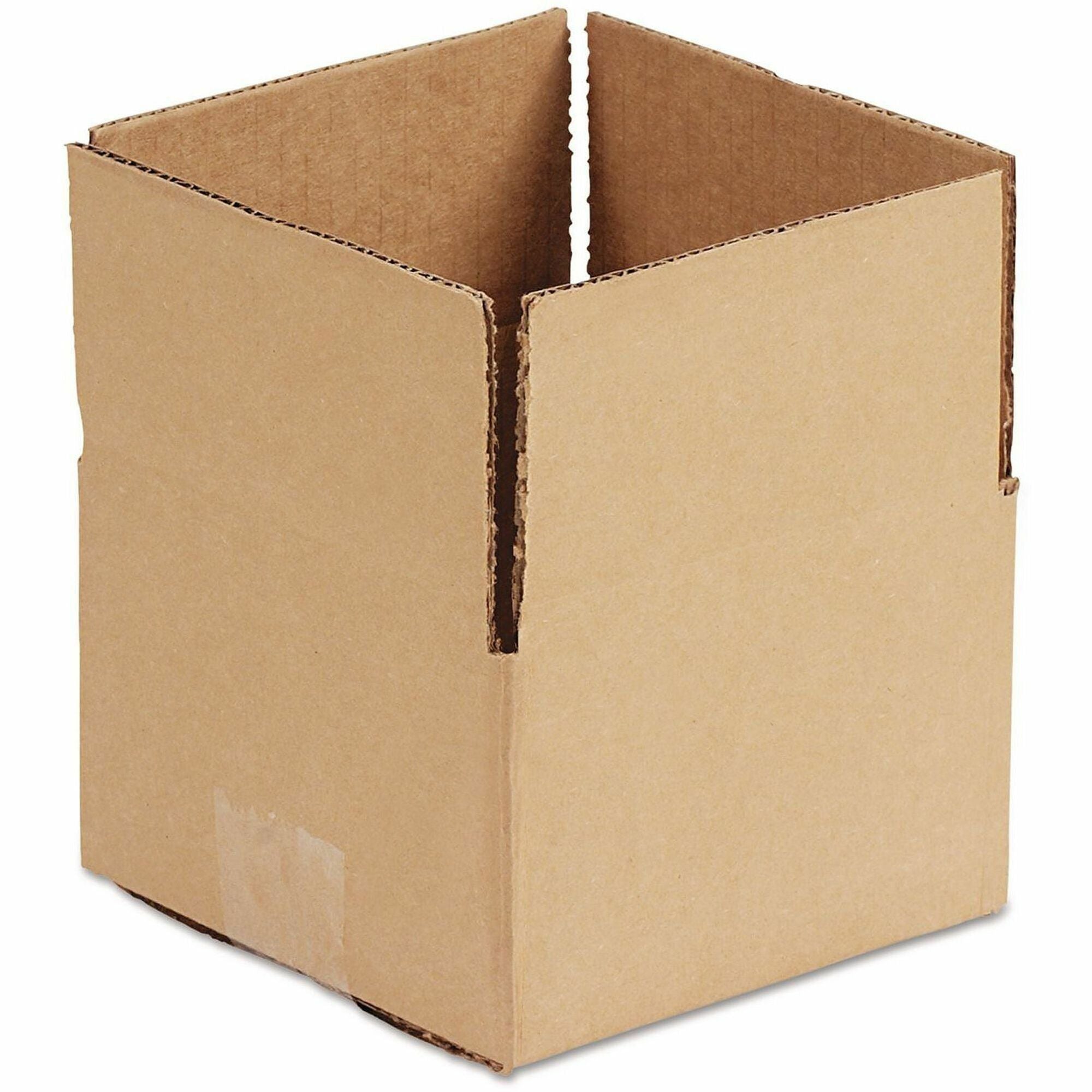 Universal Shipping Case, 18" x 12" x 8", Flap Closure, Corrugated Brown Kraft, 25/Bundle